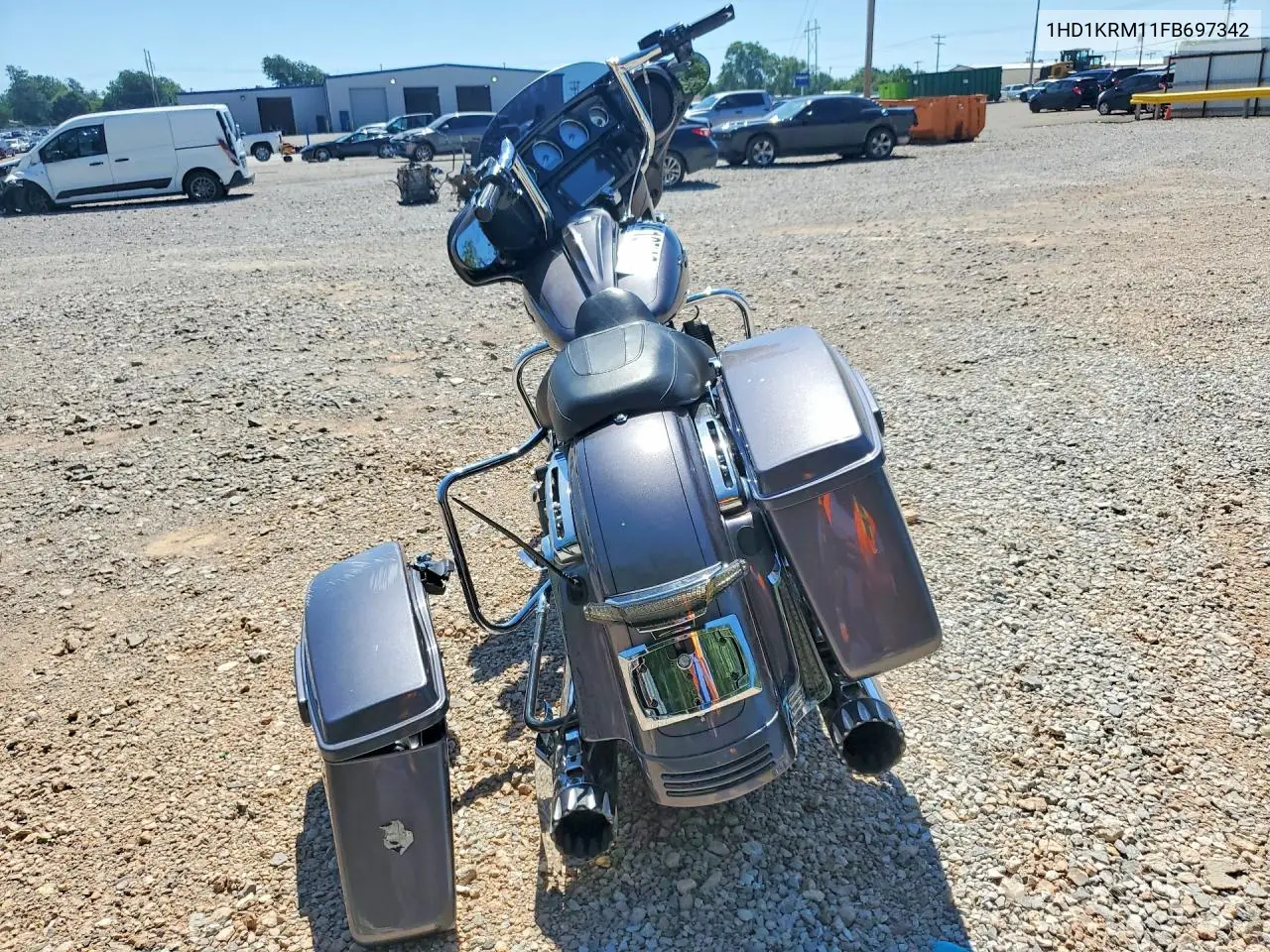 2015 Harley-Davidson Flhxs Street Glide Special VIN: 1HD1KRM11FB697342 Lot: 57410746