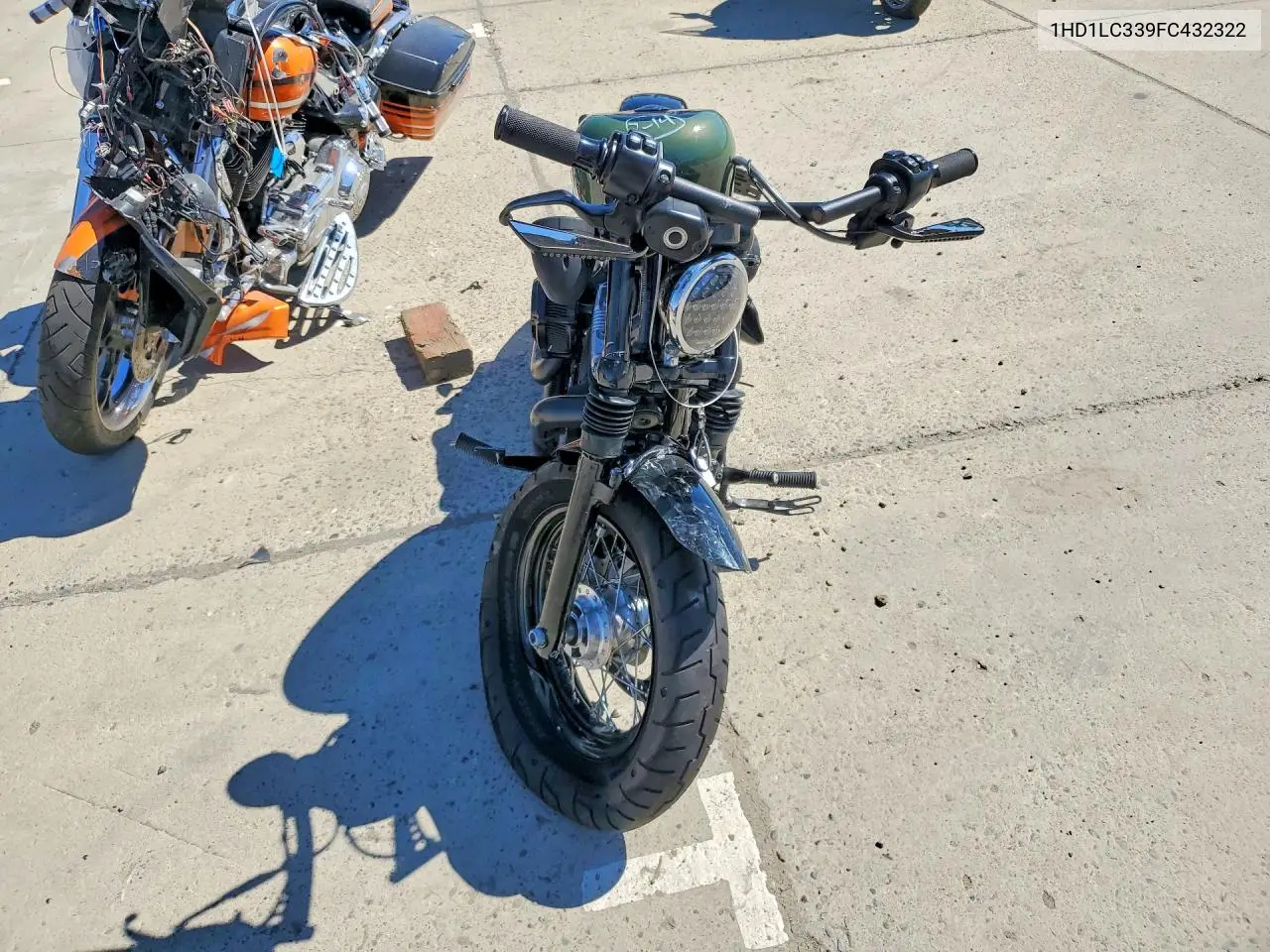 2015 Harley-Davidson Xl1200 Forty-Eight VIN: 1HD1LC339FC432322 Lot: 57549886