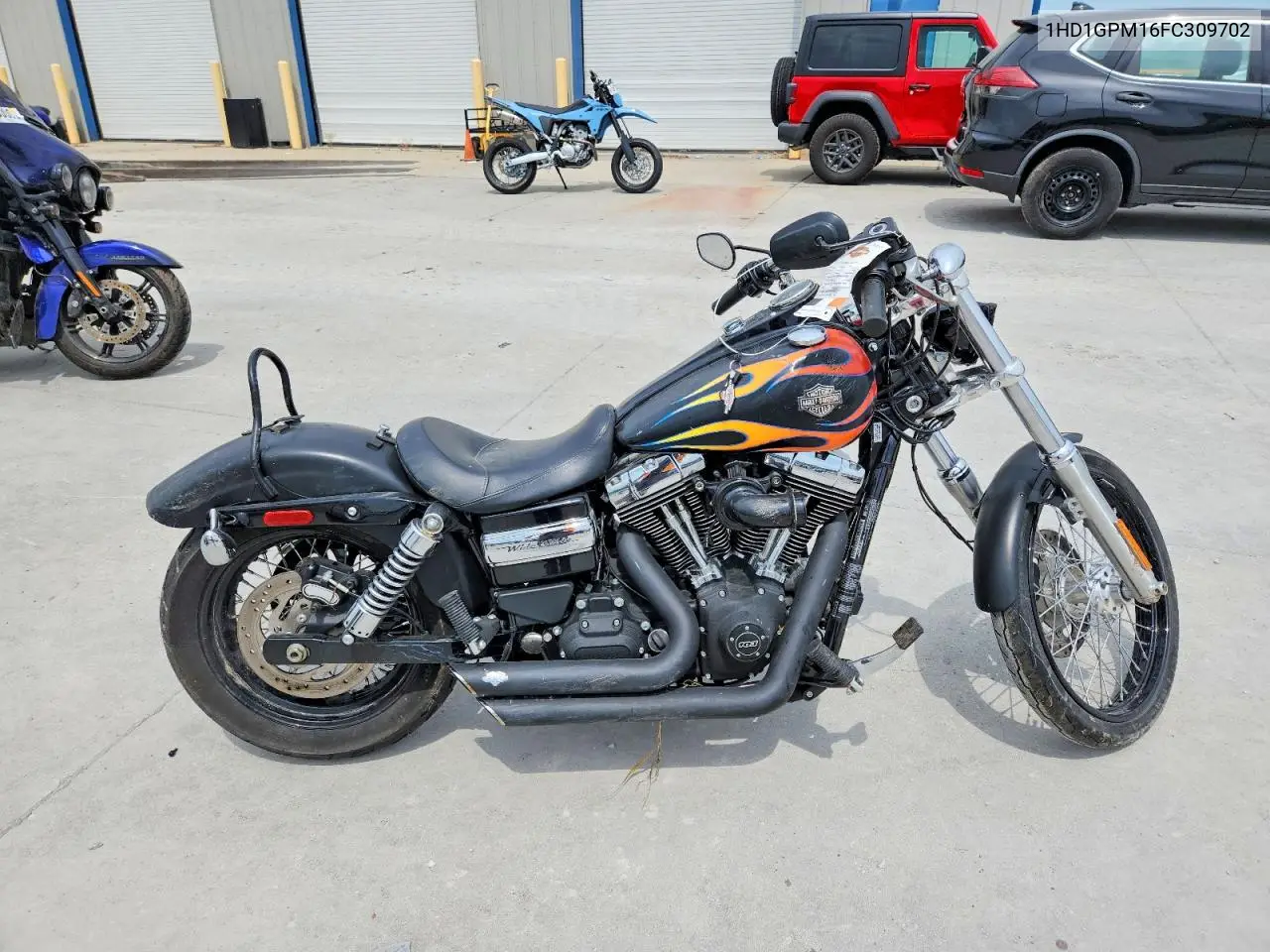 2015 Harley-Davidson Fxdwg Dyna Wide Glide VIN: 1HD1GPM16FC309702 Lot: 60004806