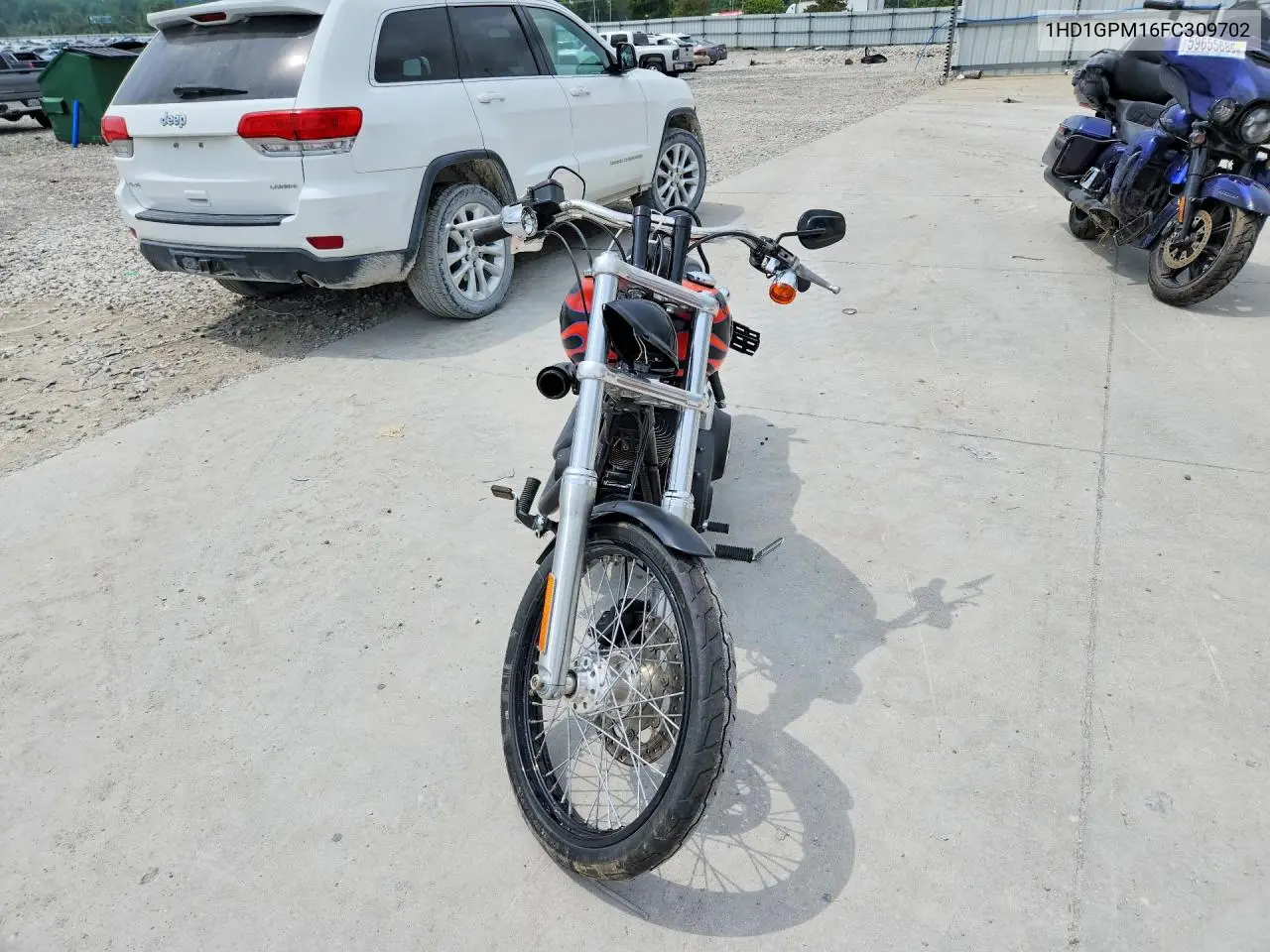 2015 Harley-Davidson Fxdwg Dyna Wide Glide VIN: 1HD1GPM16FC309702 Lot: 60004806