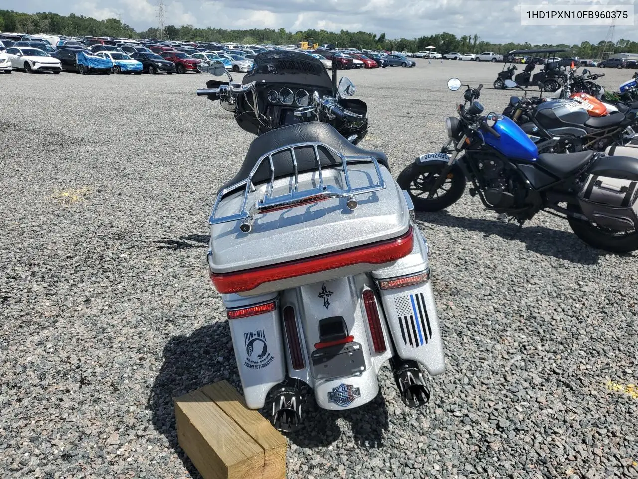 2015 Harley-Davidson Flhxse Cvo Street Glide VIN: 1HD1PXN10FB960375 Lot: 60013636