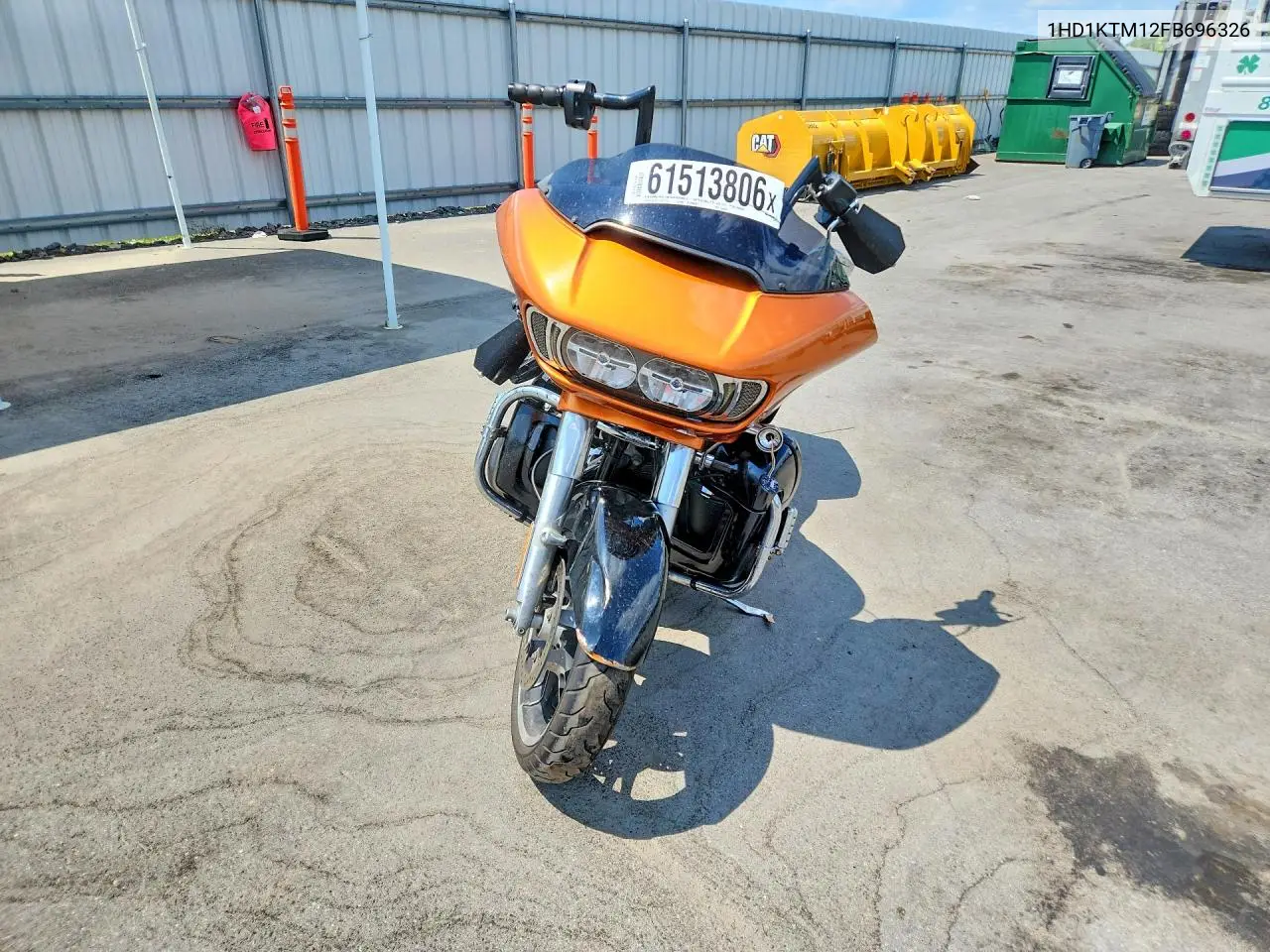 2015 Harley-Davidson Fltrxs Road Glide Special VIN: 1HD1KTM12FB696326 Lot: 61513806