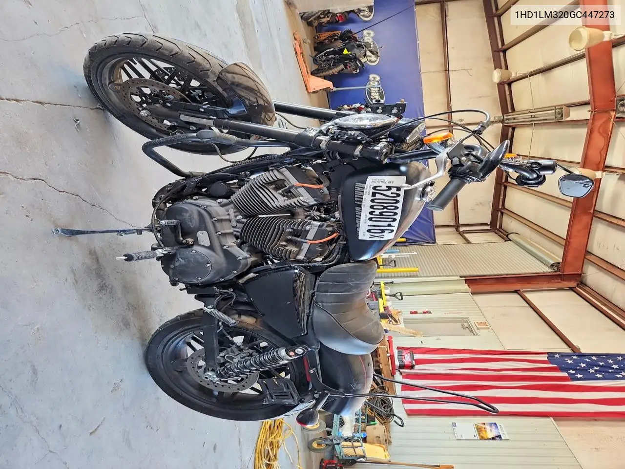 2016 Harley-Davidson Xl1200 Cx VIN: 1HD1LM320GC447273 Lot: 52089016