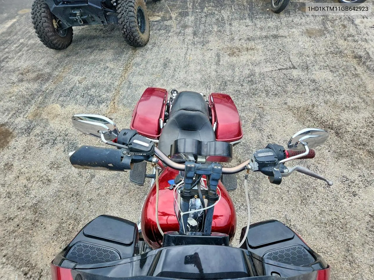 2016 Harl Fltrxs Roa VIN: 1HD1KTM11GB642923 Lot: 58015326