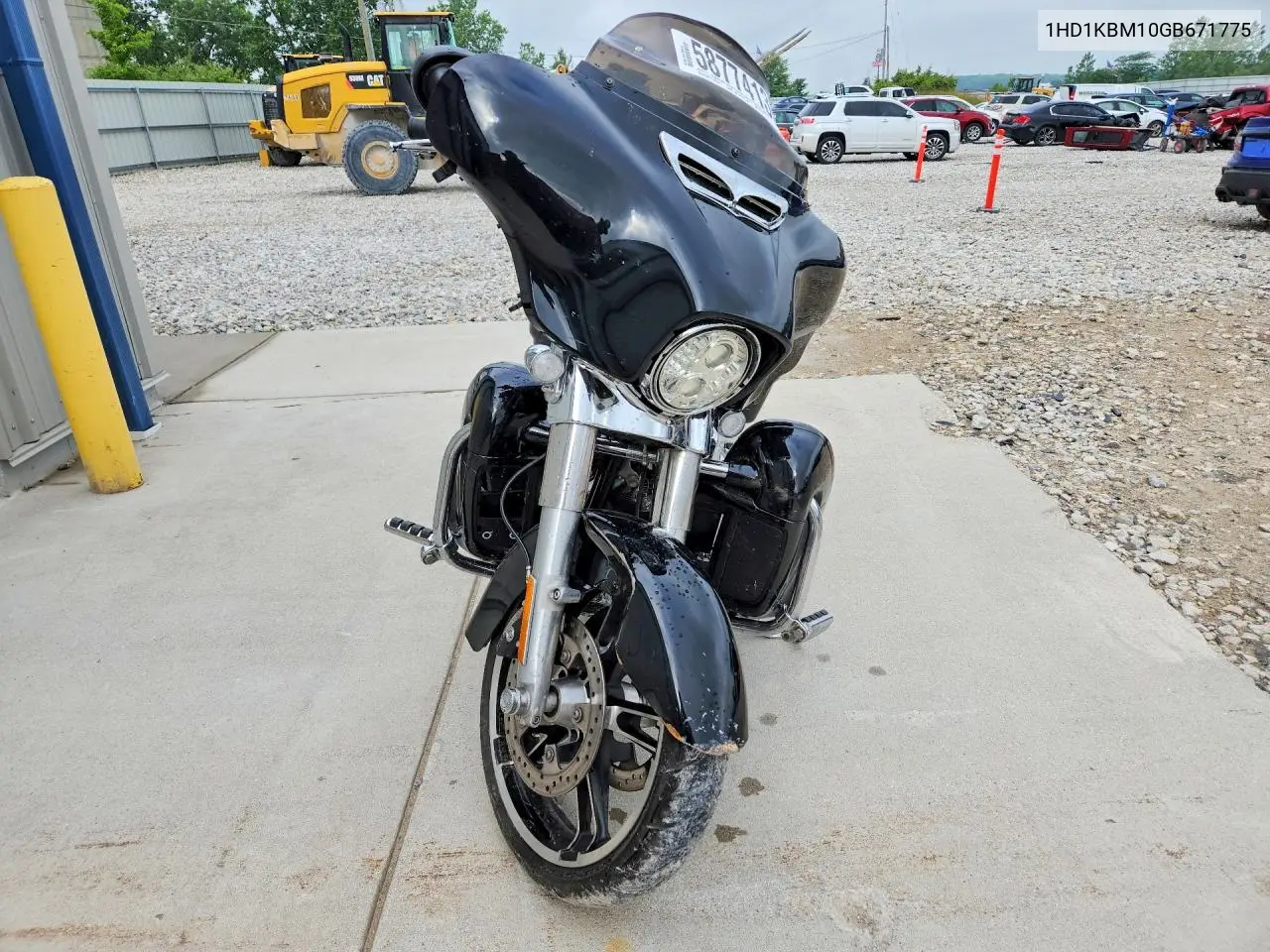 2016 Harley-Davidson Flhx Street Glide VIN: 1HD1KBM10GB671775 Lot: 58774136