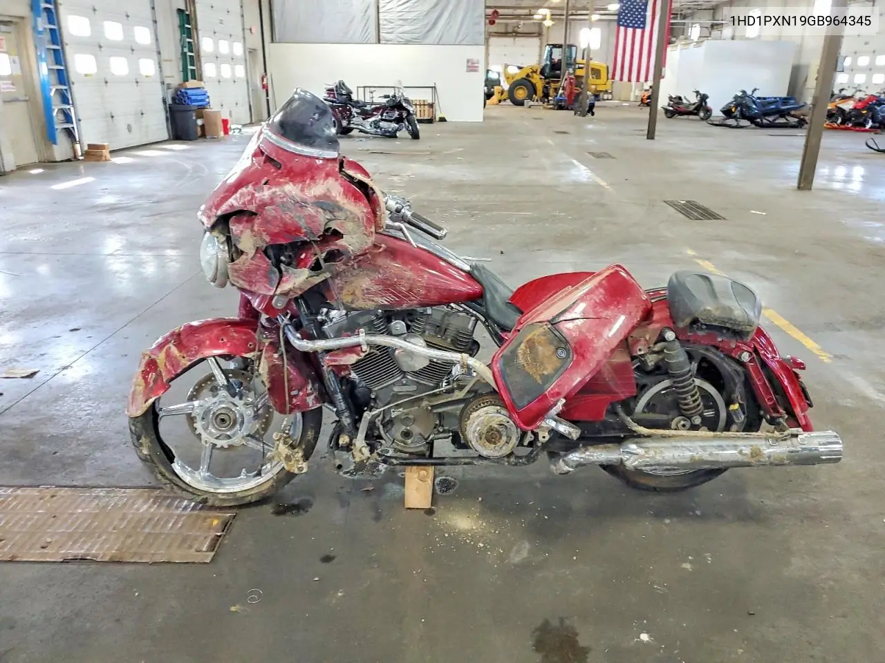 2016 Harley-Davidson Flhxse Cvo Street Glide VIN: 1HD1PXN19GB964345 Lot: 60160156