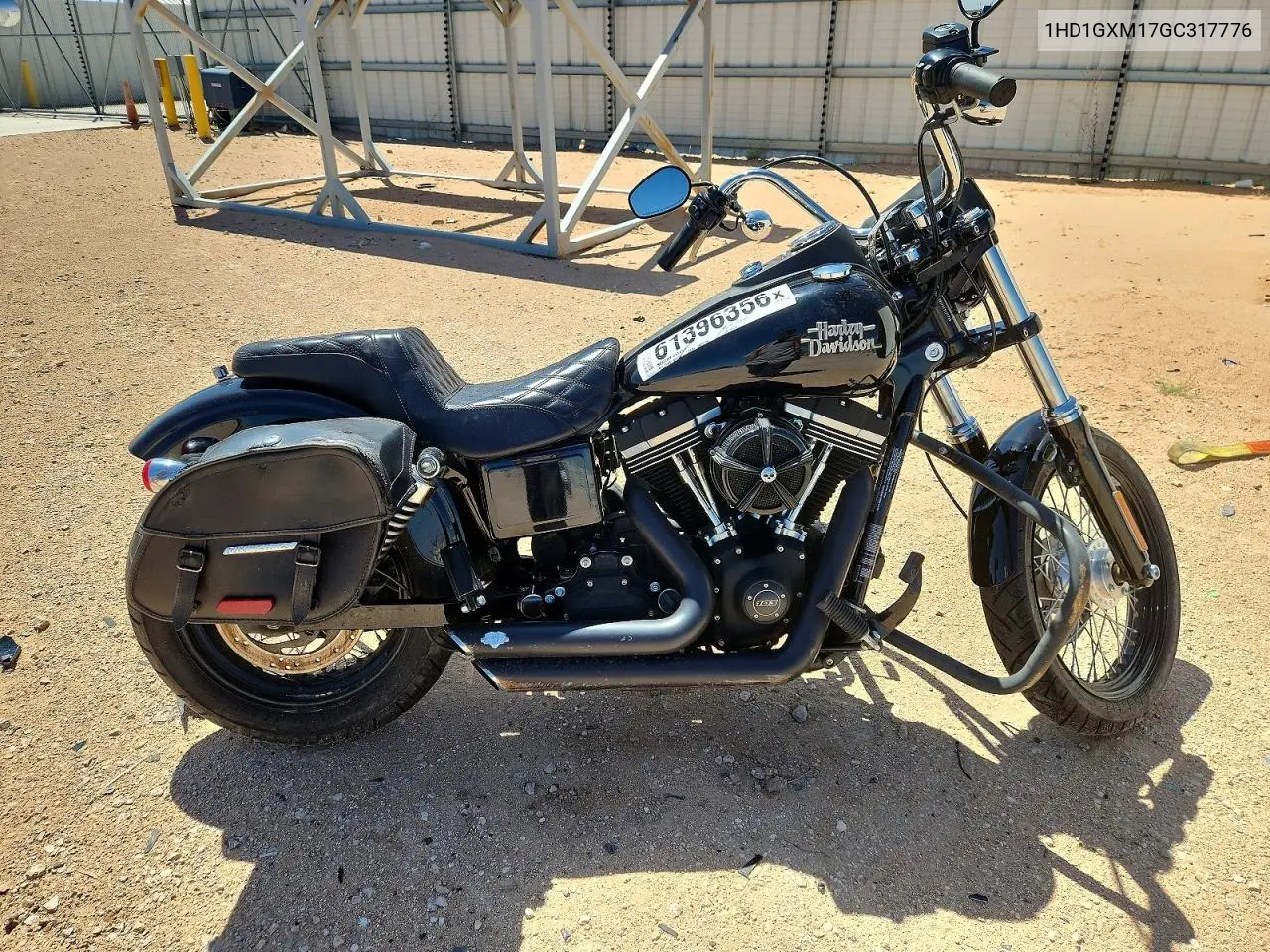 2016 Harley-Davidson Fxdb Dyna Street Bob VIN: 1HD1GXM17GC317776 Lot: 61396356