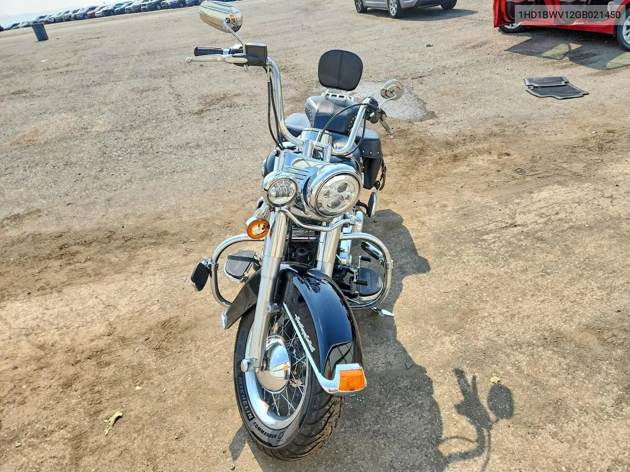 2016 Harley-Davidson Flstc Heritage Softail Classic VIN: 1HD1BWV12GB021450 Lot: 61472896