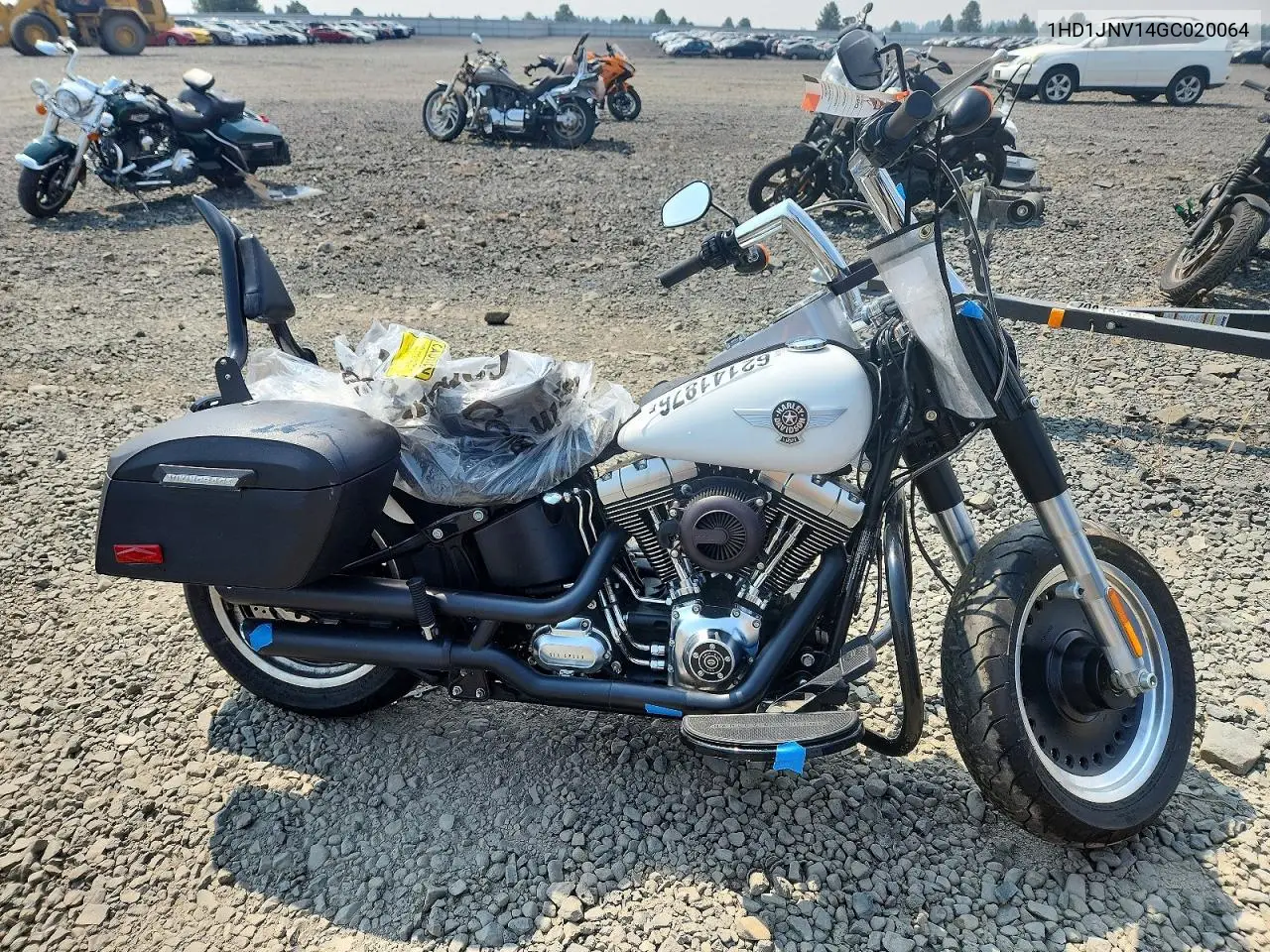 2016 Harley-Davidson Flstfb Fatboy Lo VIN: 1HD1JNV14GC020064 Lot: 62141876