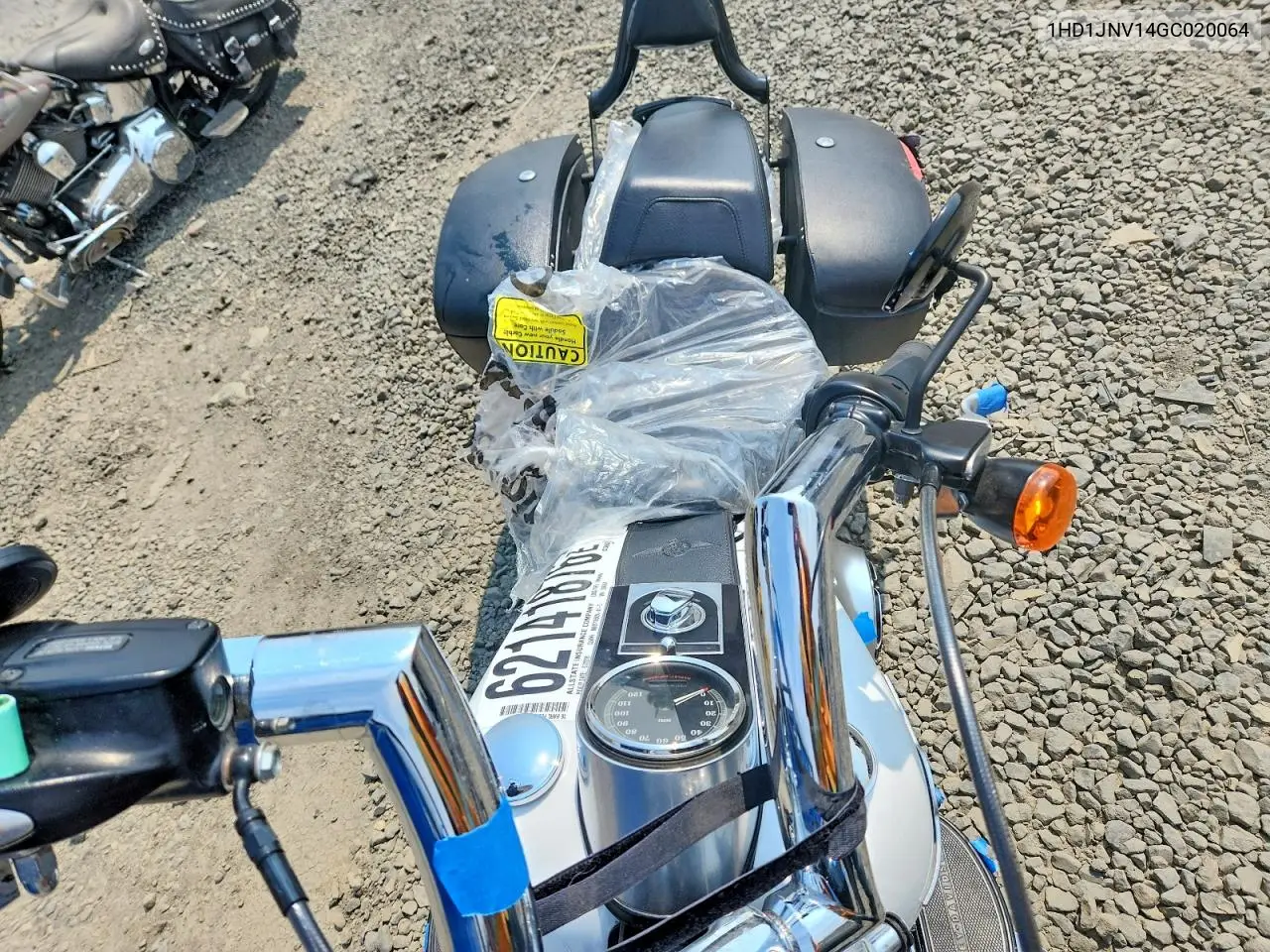 2016 Harley-Davidson Flstfb Fatboy Lo VIN: 1HD1JNV14GC020064 Lot: 62141876