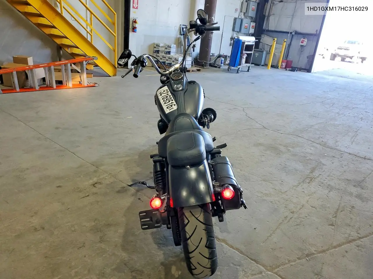 2017 Harley-Davidson Fxdb Dyna Street Bob VIN: 1HD1GXM17HC316029 Lot: 52169516