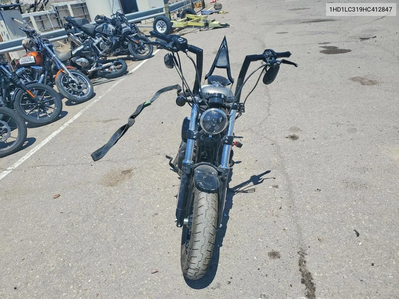 2017 Harley-Davidson Xl1200 Forty-Eight VIN: 1HD1LC319HC412847 Lot: 54987036