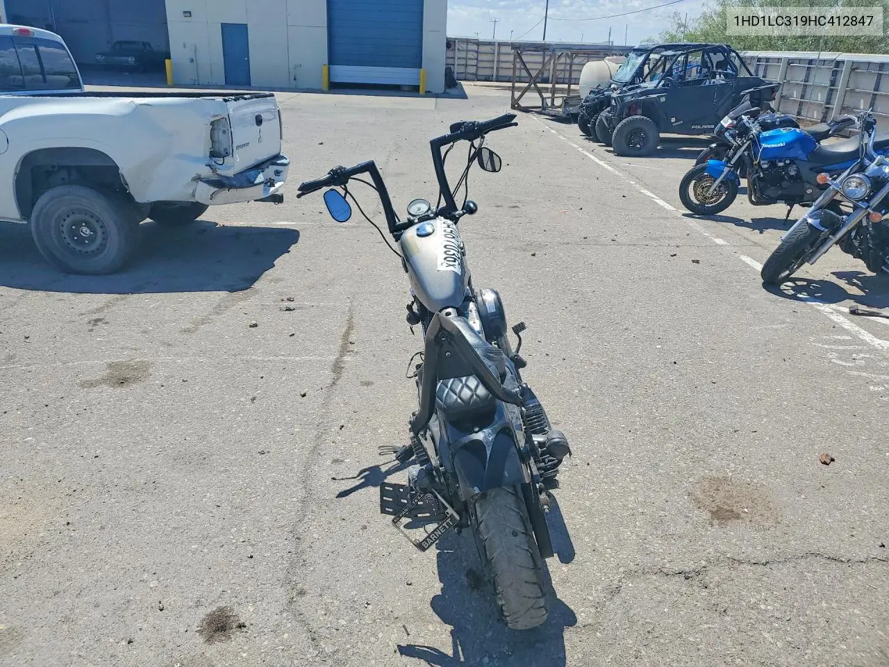 2017 Harley-Davidson Xl1200 Forty-Eight VIN: 1HD1LC319HC412847 Lot: 54987036