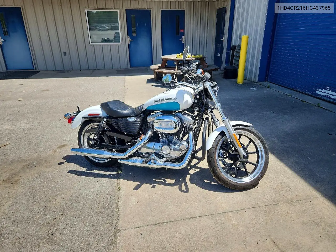 2017 Harley-Davidson Xl883 Superlow VIN: 1HD4CR216HC437965 Lot: 56425706