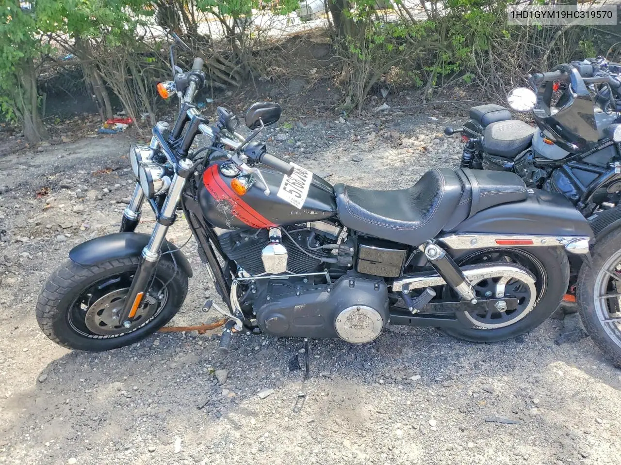 2017 Harley-Davidson Fxdf Dyna Fat Bob VIN: 1HD1GYM19HC319570 Lot: 57687846