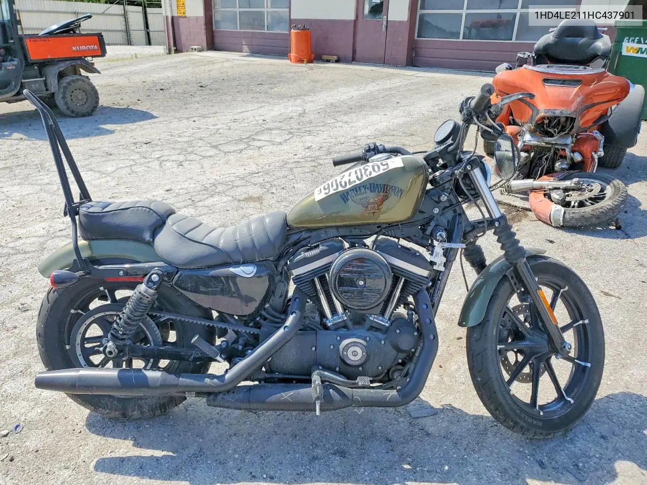 2017 Harley-Davidson Xl883 Iron 883 VIN: 1HD4LE211HC437901 Lot: 59307206