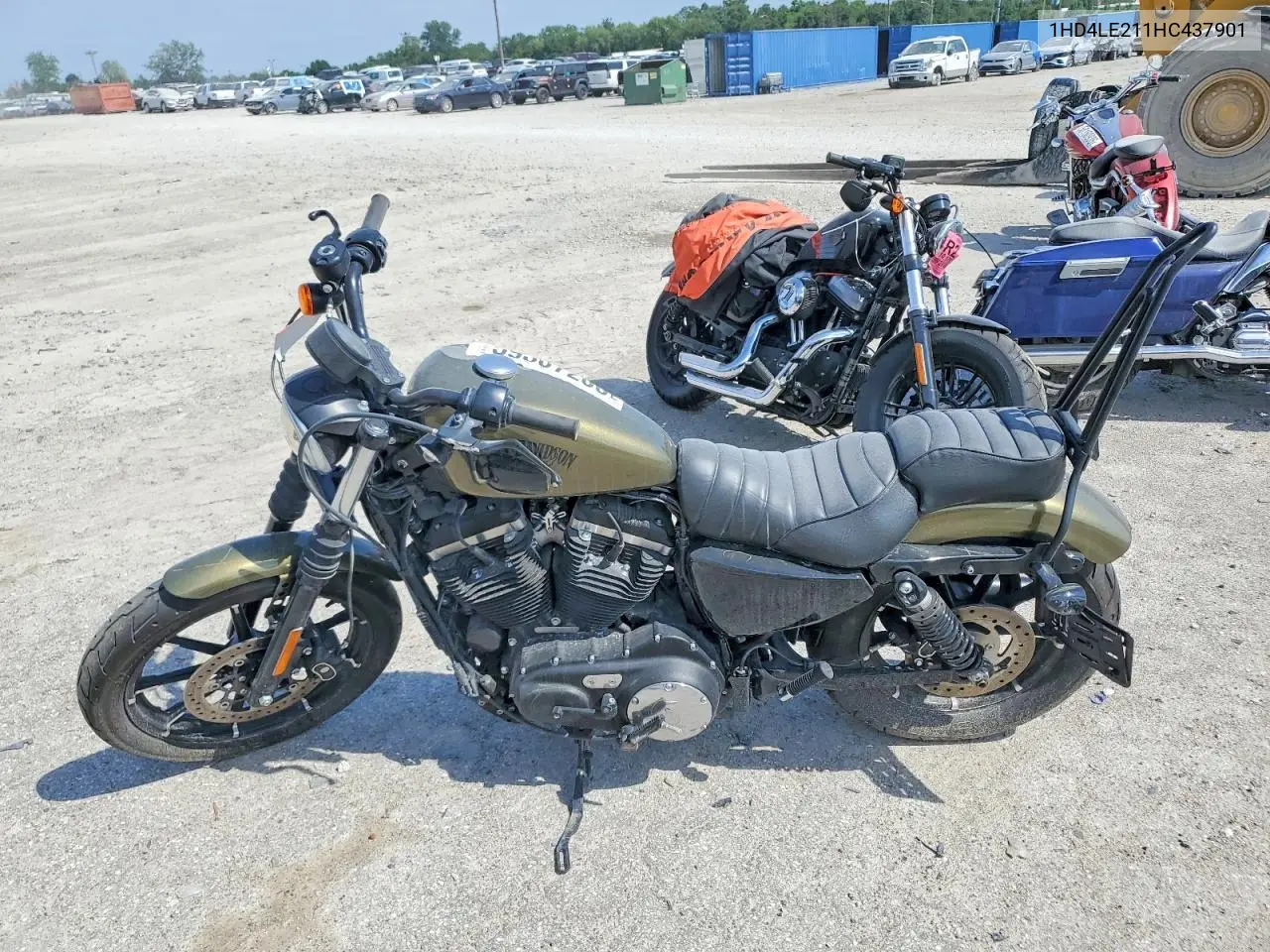 2017 Harley-Davidson Xl883 Iron 883 VIN: 1HD4LE211HC437901 Lot: 59307206