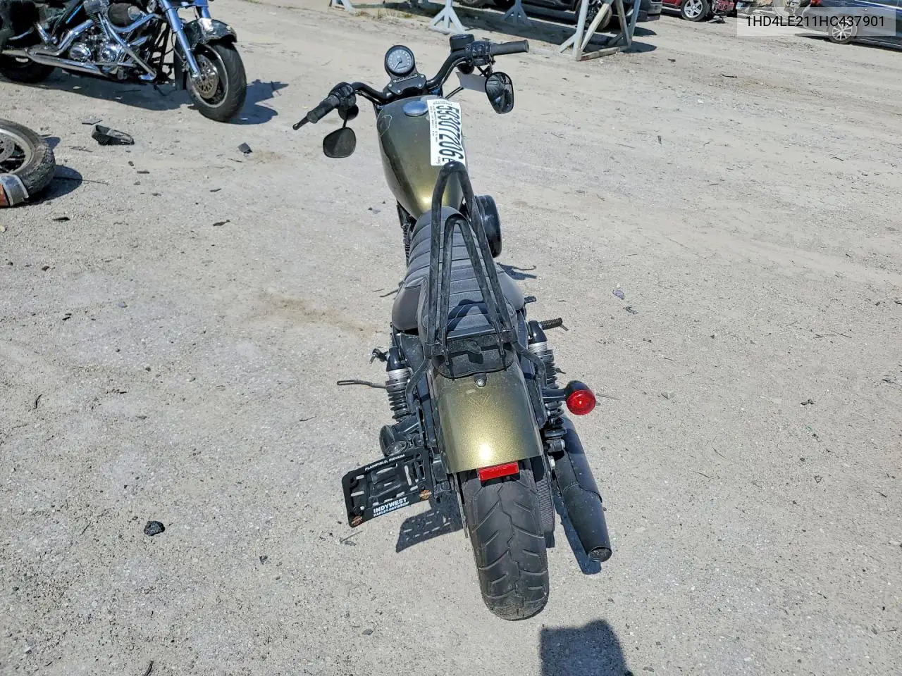 2017 Harley-Davidson Xl883 Iron 883 VIN: 1HD4LE211HC437901 Lot: 59307206