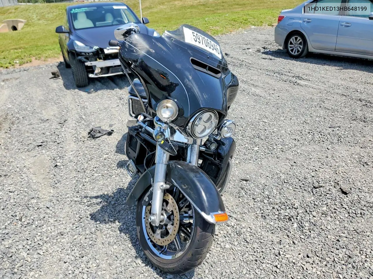 2017 Harley-Davidson Flhtk Ultra Limited VIN: 1HD1KED13HB648199 Lot: 59706946