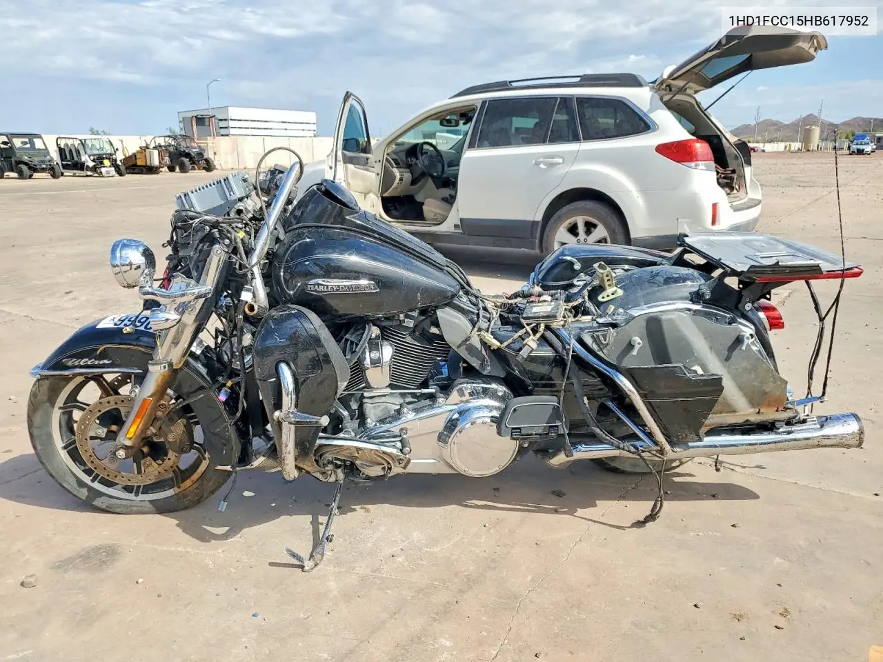 2017 Harley-Davidson Flhtcu Ultra Classic Electra Glide VIN: 1HD1FCC15HB617952 Lot: 60650666