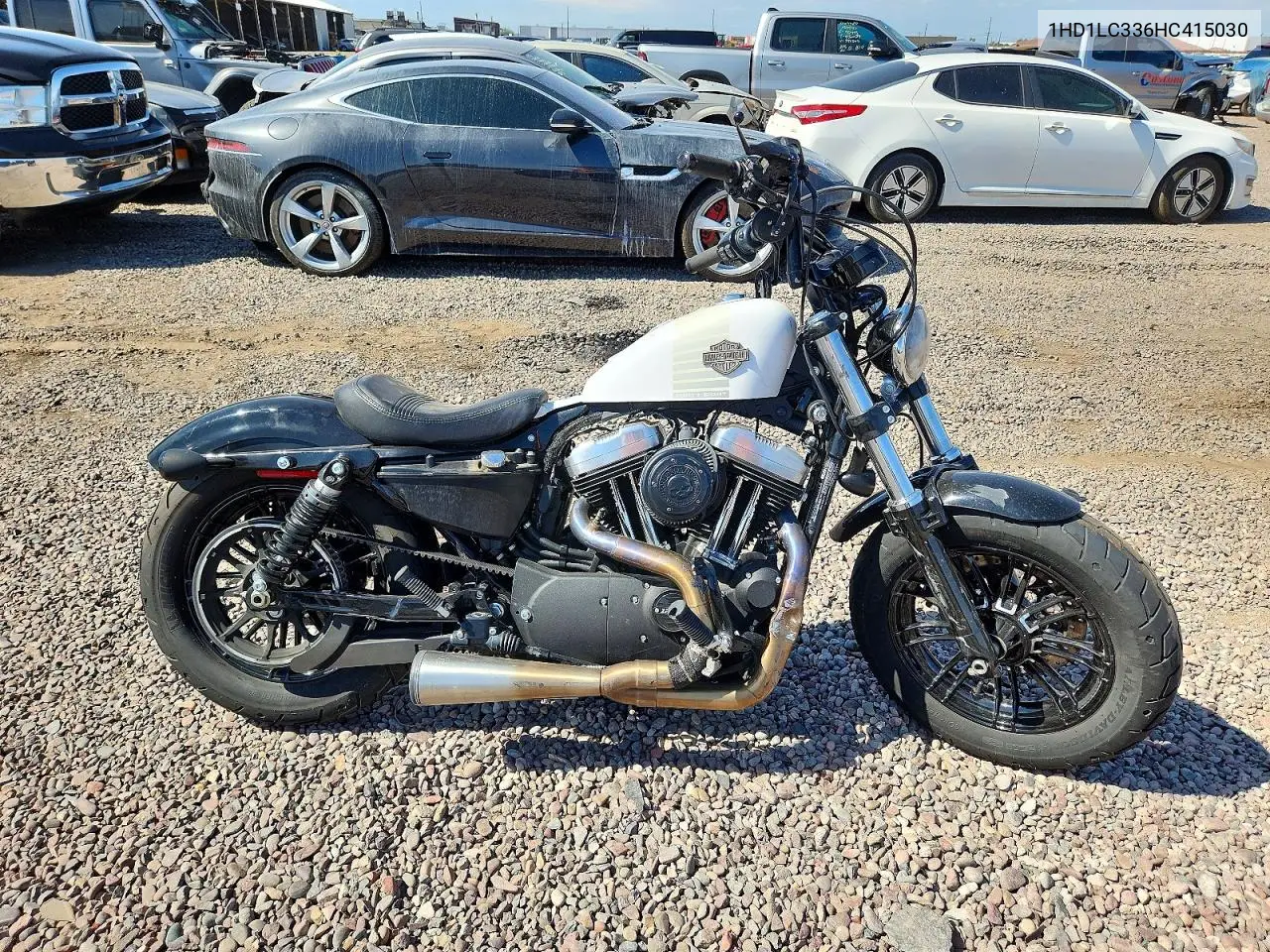 2017 Harley-Davidson Xl1200 Forty-Eight VIN: 1HD1LC336HC415030 Lot: 61432666