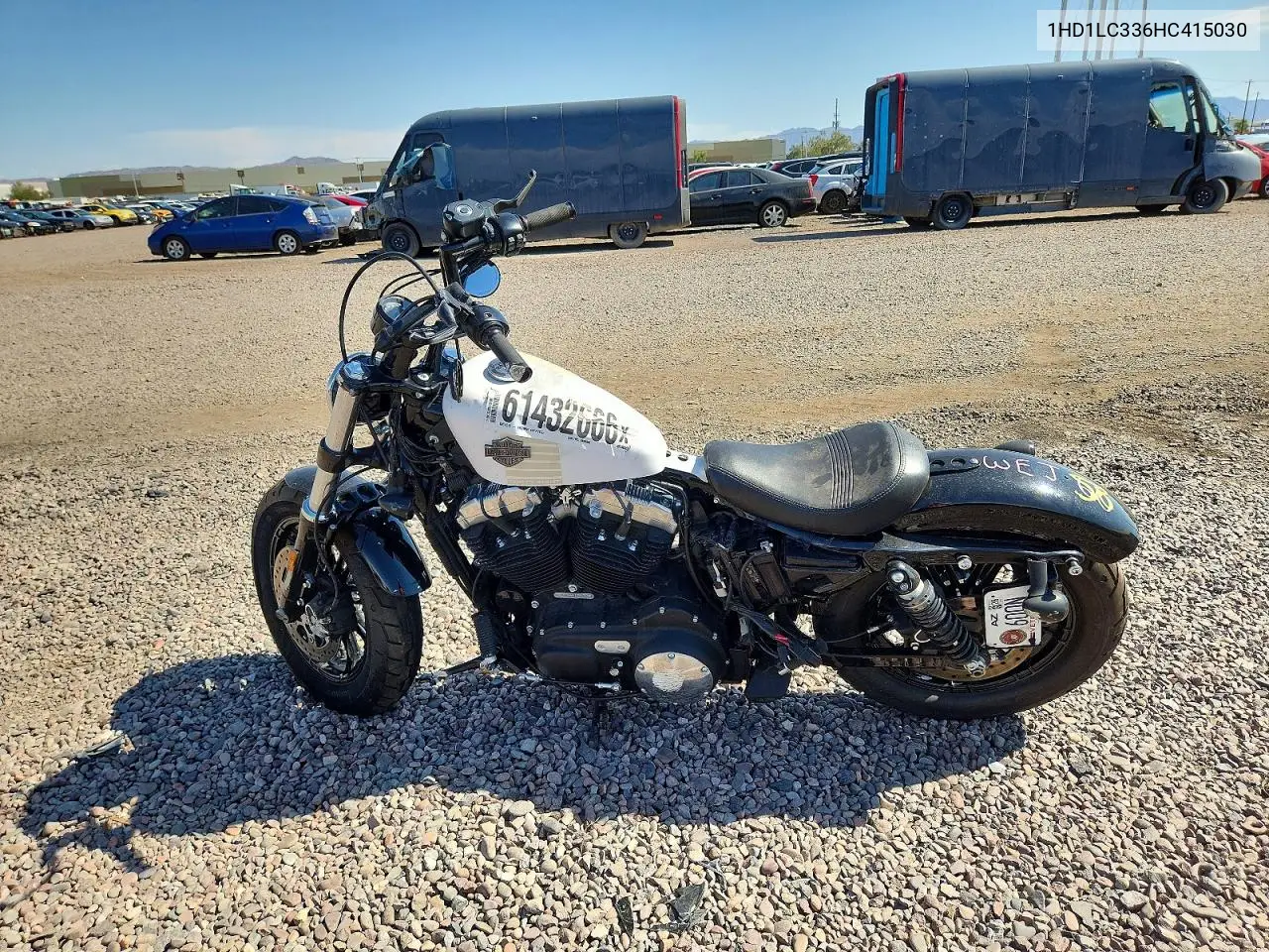 2017 Harley-Davidson Xl1200 Forty-Eight VIN: 1HD1LC336HC415030 Lot: 61432666