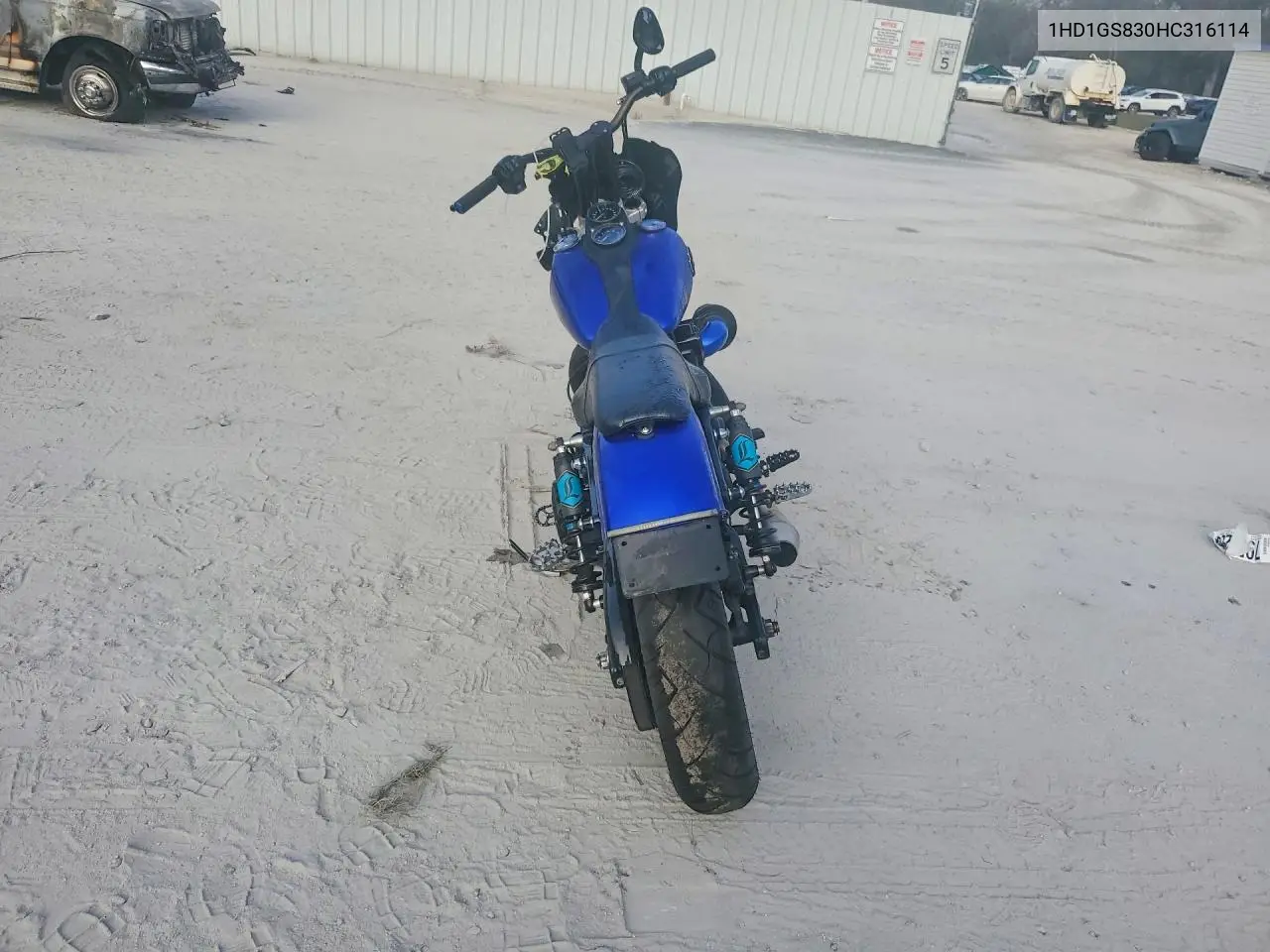 2017 Harley-Davidson Fxdls VIN: 1HD1GS830HC316114 Lot: 79672655