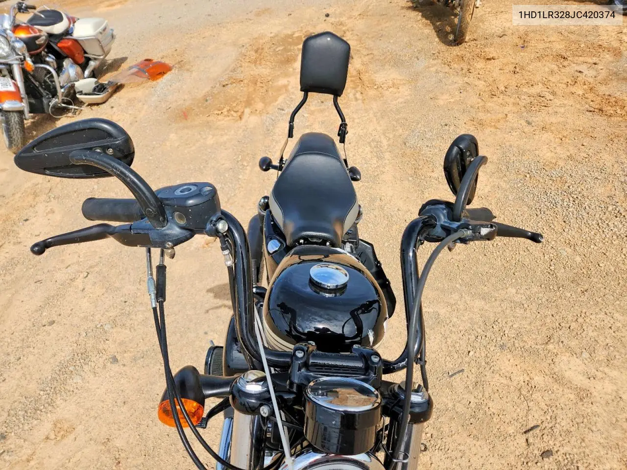 2018 Harley-Davidson Xl1200 Xs VIN: 1HD1LR328JC420374 Lot: 52331316