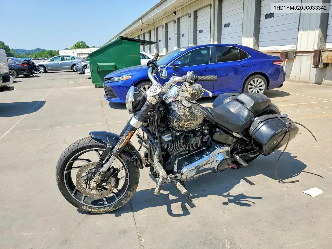 2018 Harley-Davidson Flsb Sport Glide VIN: 1HD1YMJ20JC033342 Lot: 54086206
