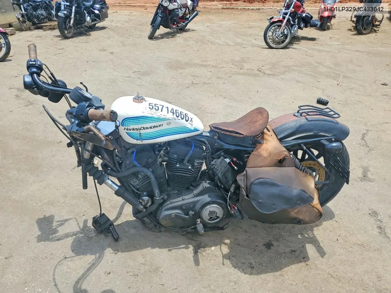 2018 Harley-Davidson Xl1200 Ns VIN: 1HD1LP329JC433042 Lot: 55714666