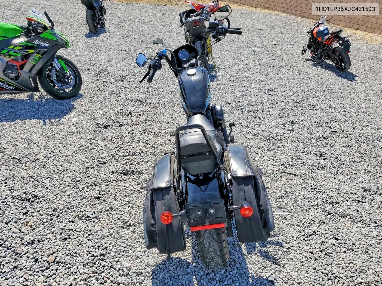 2018 Harley-Davidson Xl1200 Ns VIN: 1HD1LP36XJC431593 Lot: 56605416