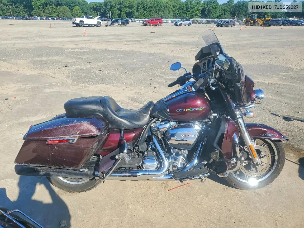2018 Harley-Davidson Flhtk Ultra Limited VIN: 1HD1KED17JB659227 Lot: 57647926
