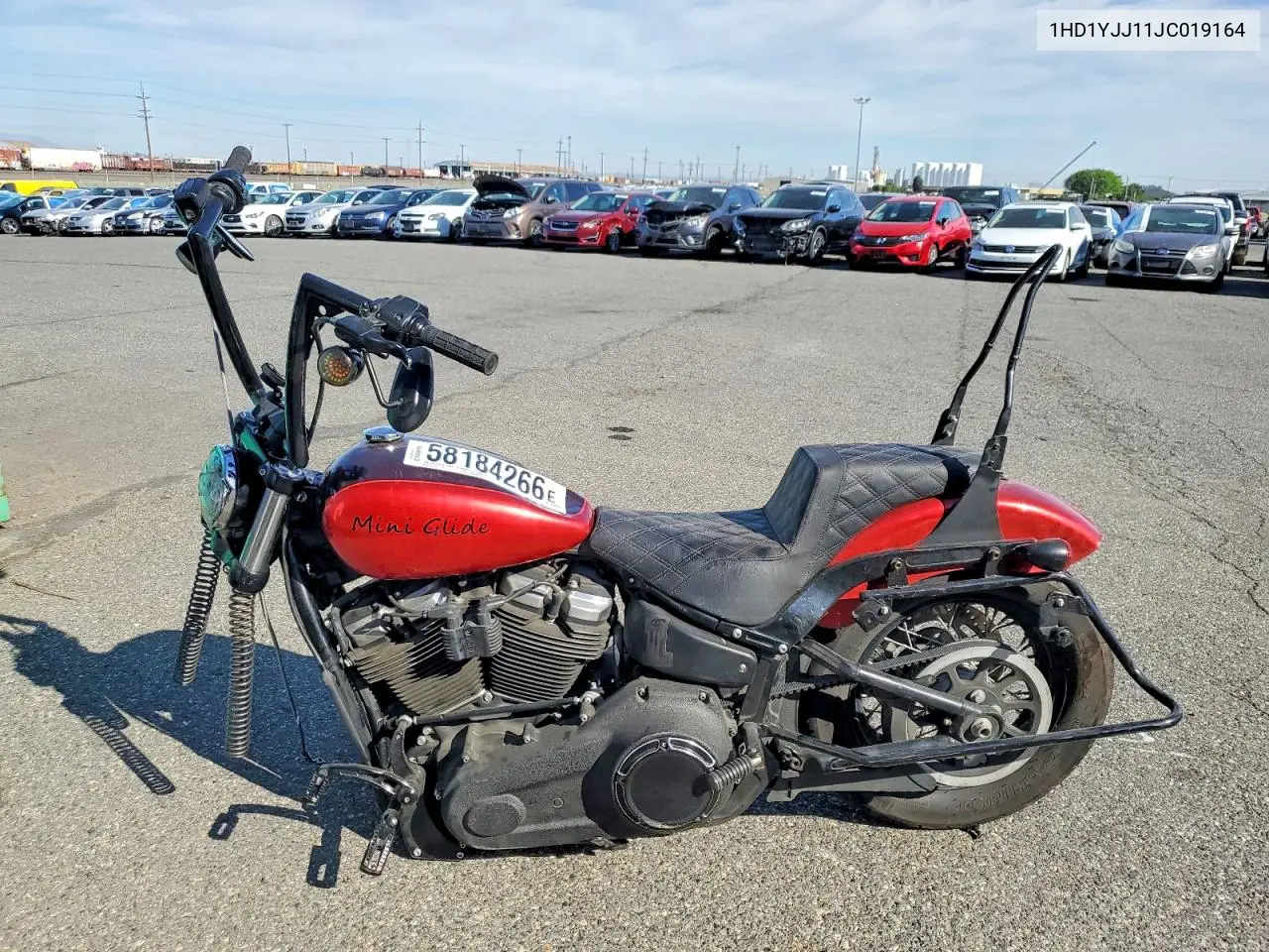 2018 Harley-Davidson Fxbb Street Bob VIN: 1HD1YJJ11JC019164 Lot: 58184266