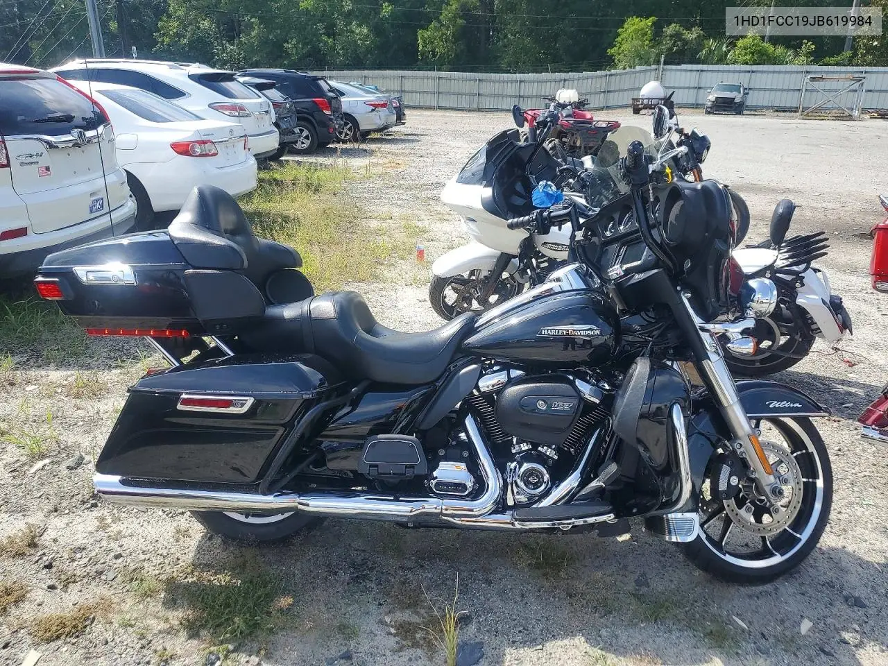 2018 Harley-Davidson Flhtcu Ultra Classic Electra Glide VIN: 1HD1FCC19JB619984 Lot: 60038586