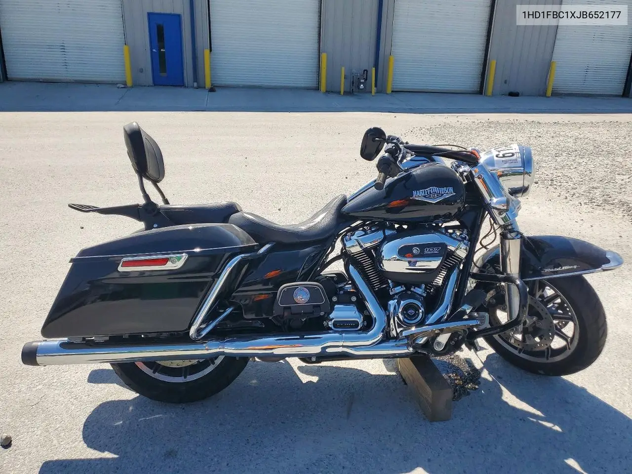 2018 Harley-Davidson Flhr Road King VIN: 1HD1FBC1XJB652177 Lot: 61048856