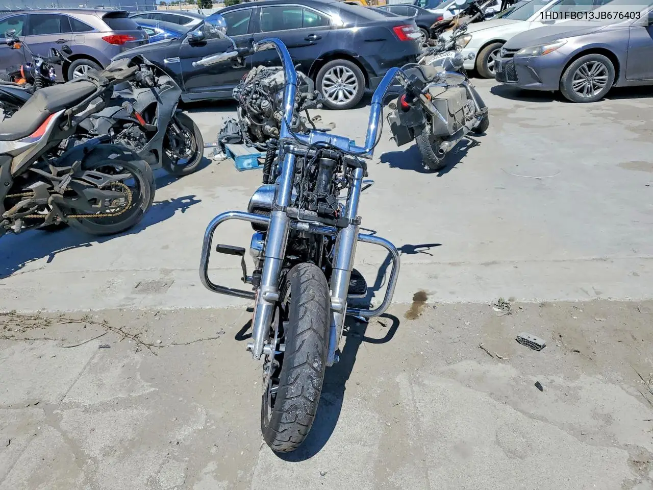 2018 Harley-Davidson Flhr Road King VIN: 1HD1FBC13JB676403 Lot: 61340046