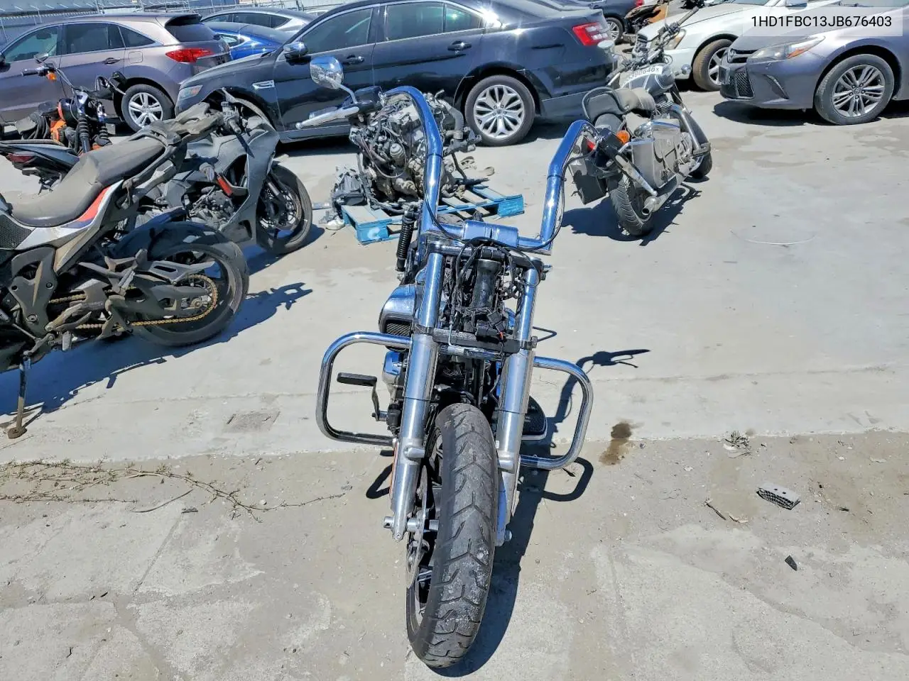 2018 Harley-Davidson Flhr Road King VIN: 1HD1FBC13JB676403 Lot: 61340046
