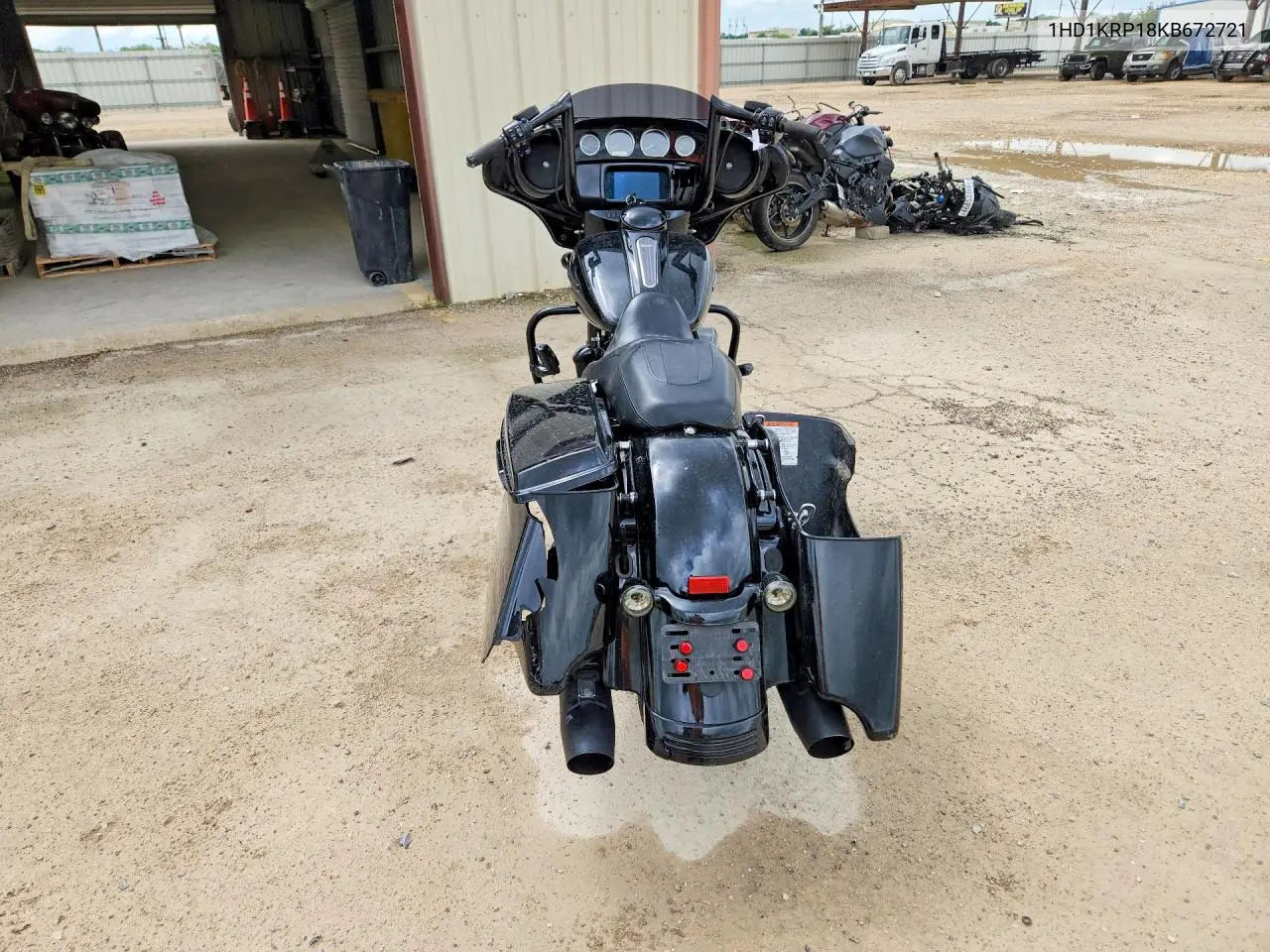 2019 Harley-Davidson Flhxs VIN: 1HD1KRP18KB672721 Lot: 54596596