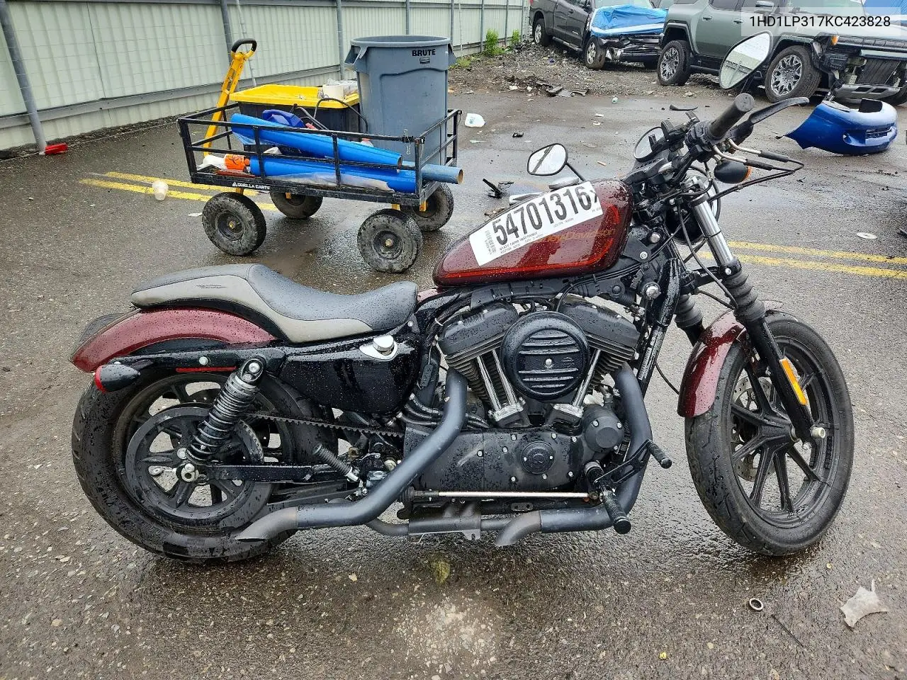 2019 Harley-Davidson Xl1200 Ns VIN: 1HD1LP317KC423828 Lot: 54701316