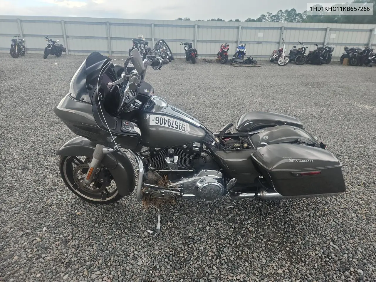2019 Harley-Davidson Fltrx Road Glide VIN: 1HD1KHC11KB657266 Lot: 59579406