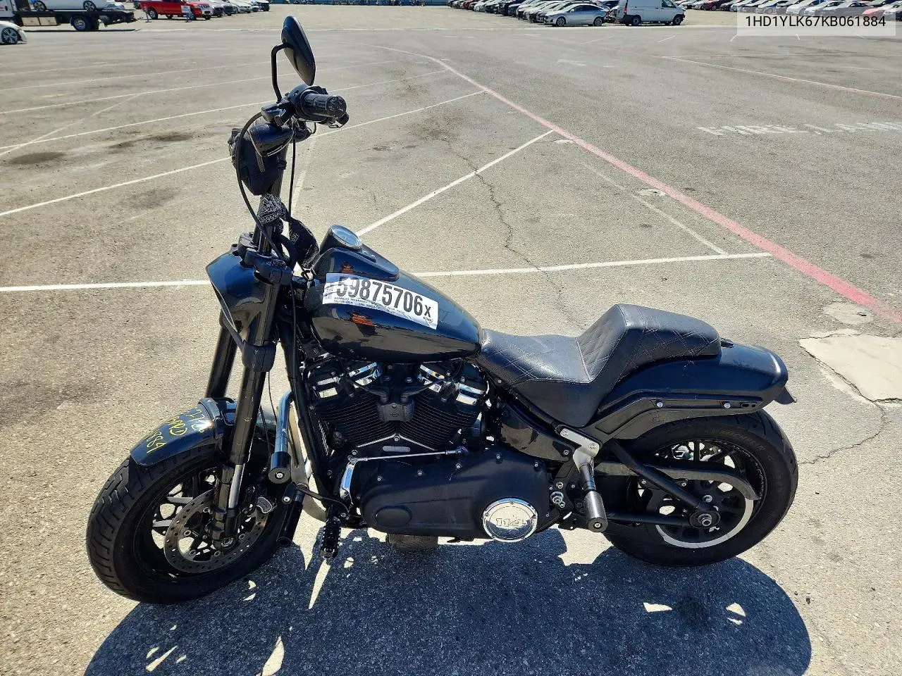 2019 Harley-Davidson Fxfbs VIN: 1HD1YLK67KB061884 Lot: 59875706