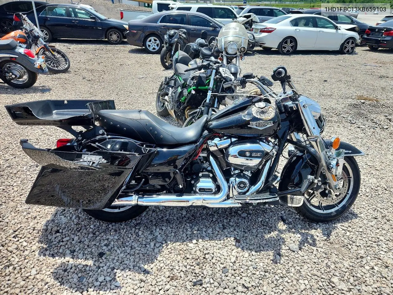 2019 Harley-Davidson Flhr VIN: 1HD1FBC13KB659103 Lot: 59909586
