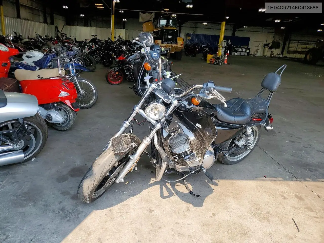 2019 Harley-Davidson Xl883 L VIN: 1HD4CR214KC413588 Lot: 60257856