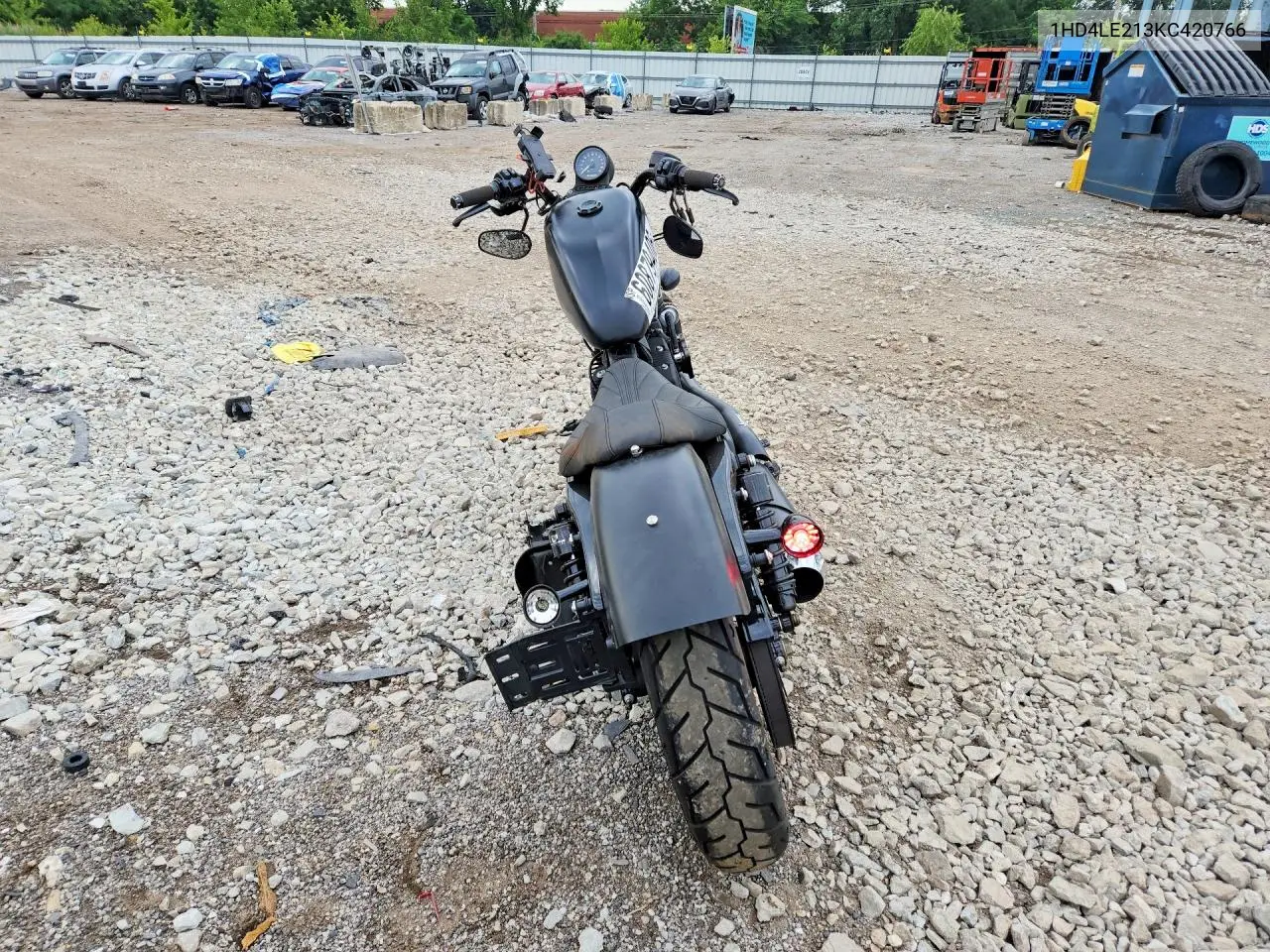2019 Harley-Davidson Xl883 N VIN: 1HD4LE213KC420766 Lot: 60879406