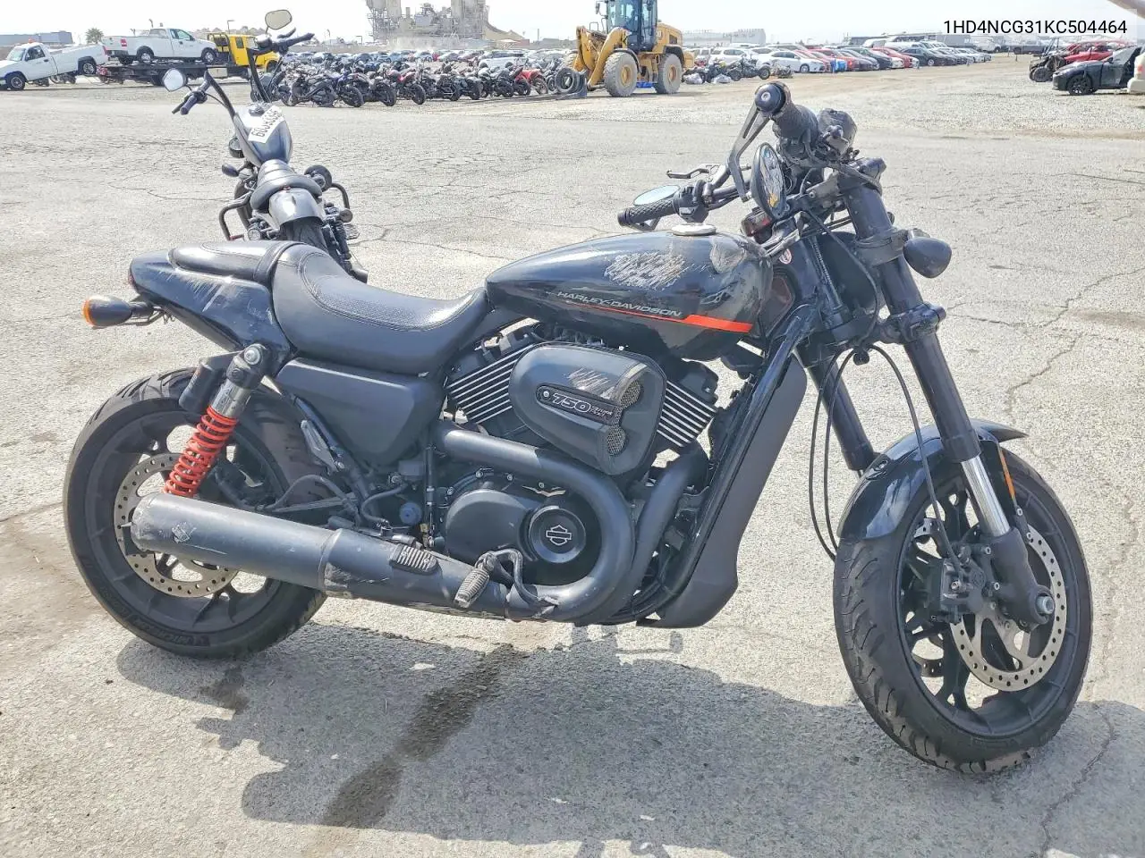 2019 Harley-Davidson Xg750 A VIN: 1HD4NCG31KC504464 Lot: 61311706
