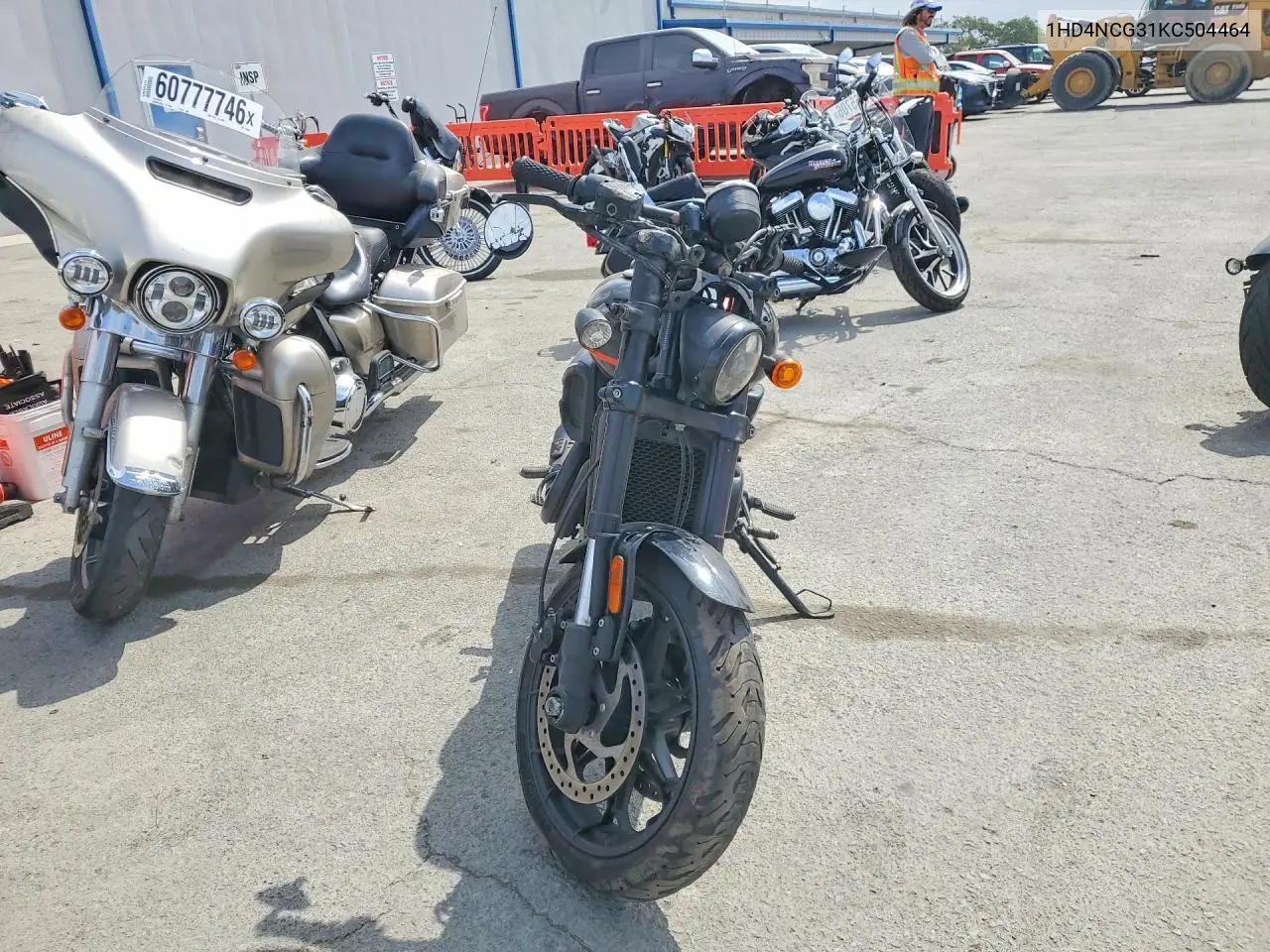 2019 Harley-Davidson Xg750 A VIN: 1HD4NCG31KC504464 Lot: 61311706