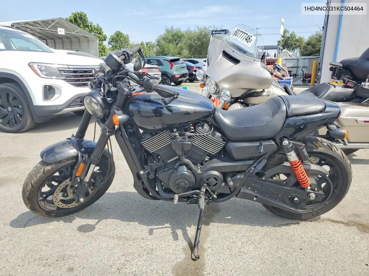 2019 Harley-Davidson Xg750 A VIN: 1HD4NCG31KC504464 Lot: 61311706