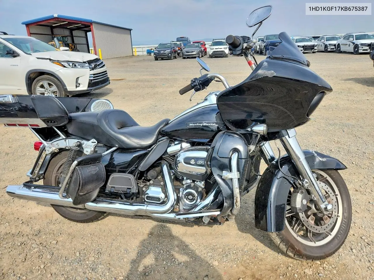 2019 Harley-Davidson Fltru VIN: 1HD1KGF17KB675387 Lot: 62044166