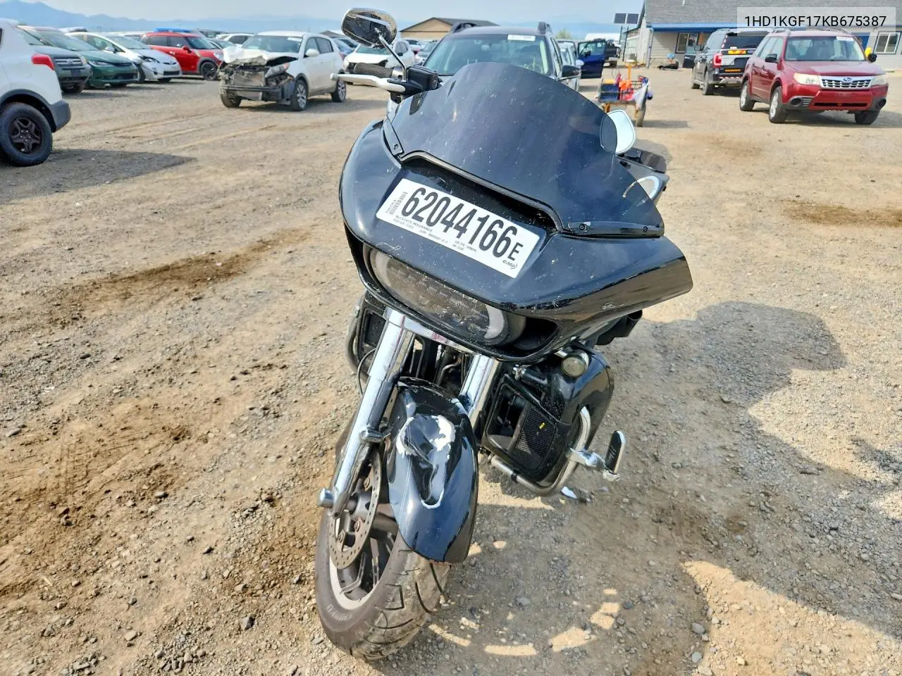 2019 Harley-Davidson Fltru VIN: 1HD1KGF17KB675387 Lot: 62044166