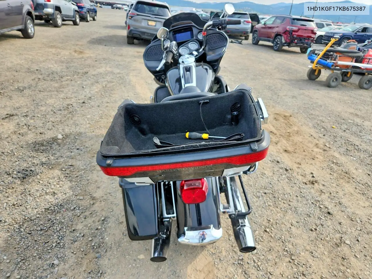 2019 Harley-Davidson Fltru VIN: 1HD1KGF17KB675387 Lot: 62044166